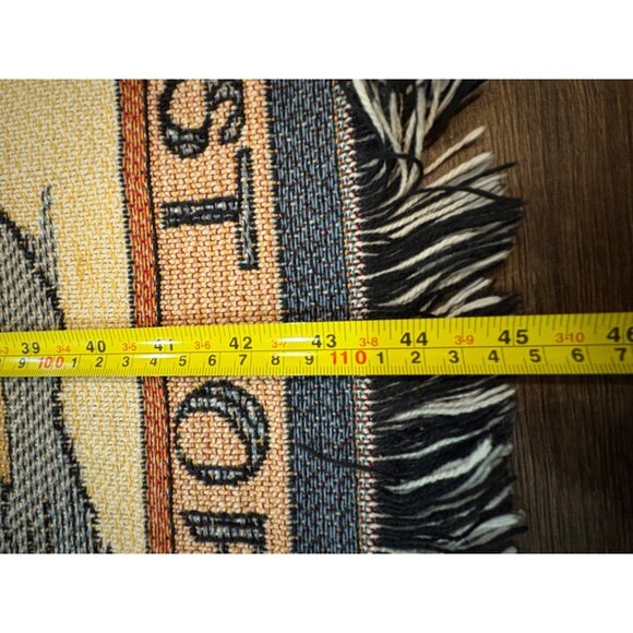 Goodwin Weavers Family Snowman Tapestry Throw Blanket S Winget 68”x45” - Picture 5 of 6